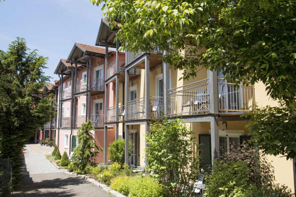 Ansicht des Hotels Langgasthof Tscheppe.